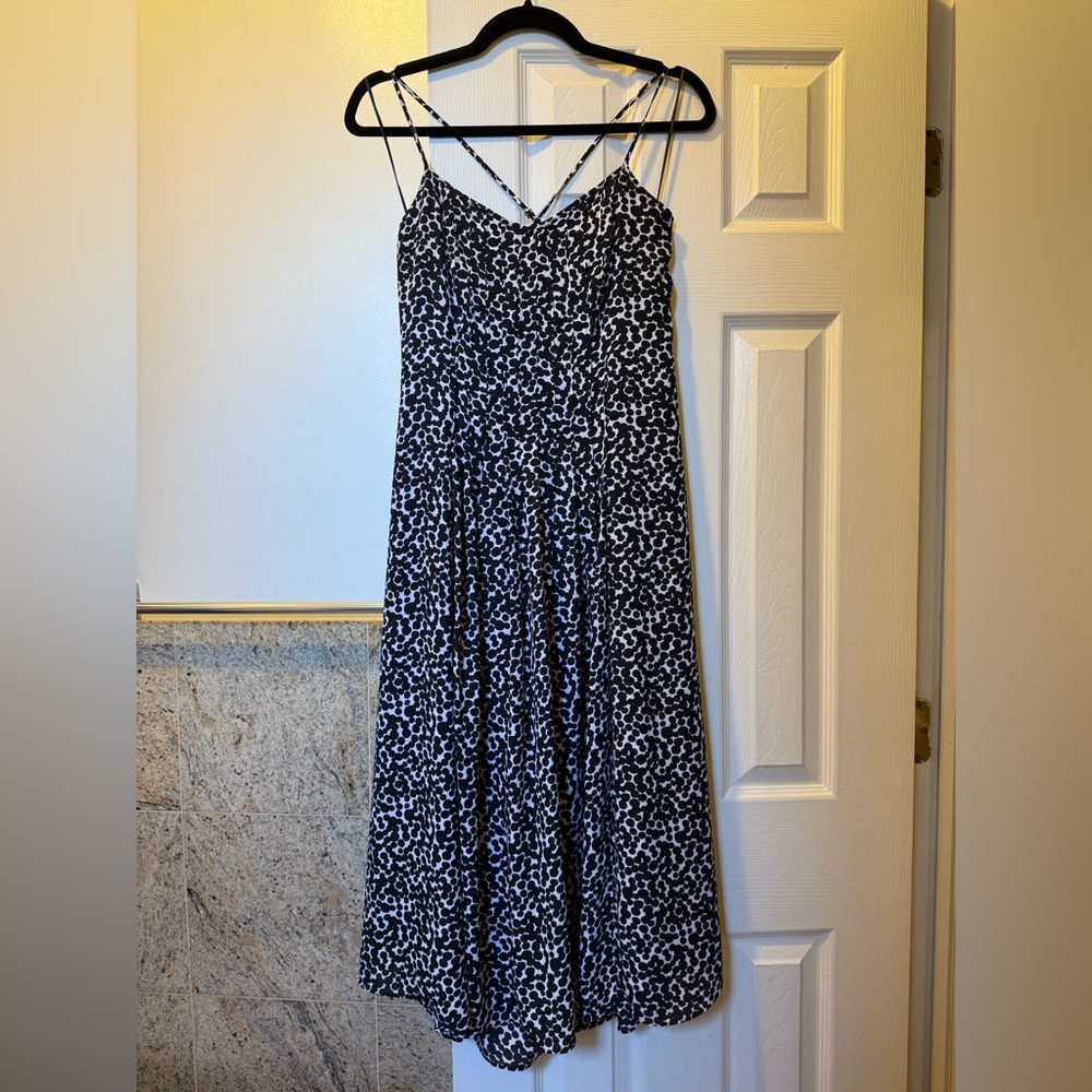Banana Republic Size 2 Cocktail/Formal Patterned Dress